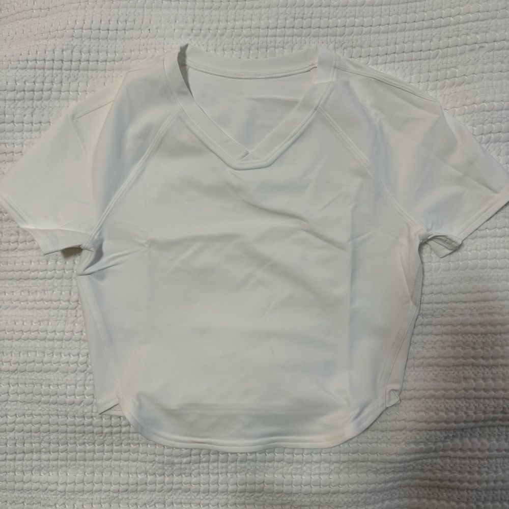 Lululemon Cropped Tennis Tee